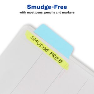 Avery Margin Ultra Tabs, 2.5" x 1", 24 Repositionable Tabs, 2-Side Writable, Assorted Pastel Colors (74769) - Image 4