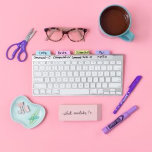 Avery Margin Ultra Tabs, 2.5" x 1", 24 Repositionable Tabs, 2-Side Writable, Assorted Pastel Colors (74769) - Image 8