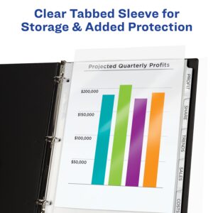 Avery Index Maker Clear Pocket View Dividers - Image 6