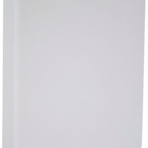 School Smart Round Ring View Binder, Polypropylene, 1-1/2 Inches, White