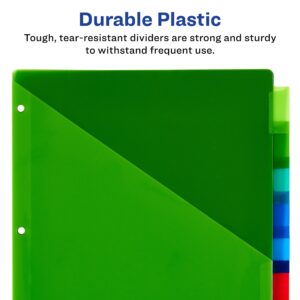 Avery 8-Tab Dividers, Big Tab, 2 Pockets, 3 Sets (71907) - Image 4