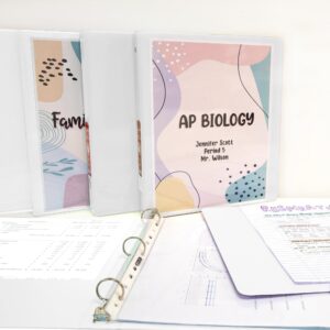 BAZIC 3 Ring Binder 1" Economy View Binders Fuchsia, Hold 175 Sheets, 2-Count - Image 72