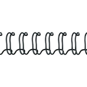 Fellowes – 0.39 in – 11.7 in – 34 rings – A4 (8.25 in x 11.7 in) – 80 sheets – black – 100 pcs. binding wire – for Fellowes Galaxy E, Galaxy Wire, Quasar 130