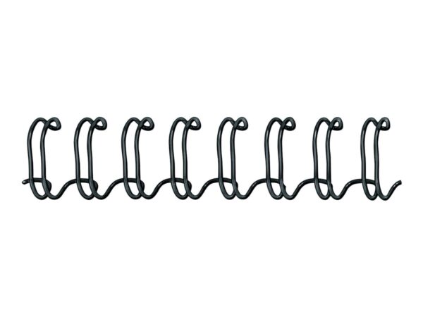 Fellowes – 0.39 in – 11.7 in – 34 rings – A4 (8.25 in x 11.7 in) – 80 sheets – black – 100 pcs. binding wire – for Fellowes Galaxy E, Galaxy Wire, Quasar 130