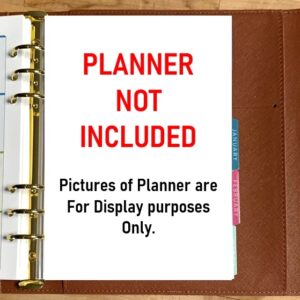 Faith Cross Cover Set 4 Use W Erin Condren A5 Ring Agenda Binder~ - Image 3
