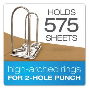Globe-Weis COLUMBIA Recycled Binding Cases, 2 Rings, 3.13" Capacity, 11 x 8.5, Kraft - Image 3