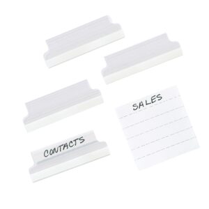 Avery Index Tabs with Writable Inserts, 25 Clear Tabs (26101) - Image 3