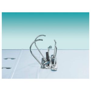 Leitz Standard 2"" 2-Ring A4 Binder Light Gray (10105085) 1010-LG - Image 3