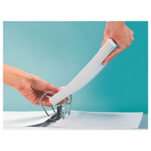 Leitz Standard 2"" 2-Ring A4 Binder Light Gray (10105085) 1010-LG - Image 5