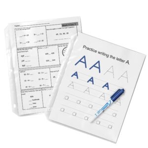 Avery Economy Clear Sheet Protectors, Archival Safe, 30 Protectors - Image 3