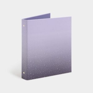 Celestial Paper Fashion Binder Purple - Image 1