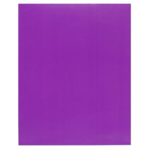 Better Office Products - Pocket folder - 2 compartments - for Letter A Size (8.5 in x 11 in) - capacity: 100 sheets - black, red, blue, purple, orange, green, yellow (pack of 25) - Image 8
