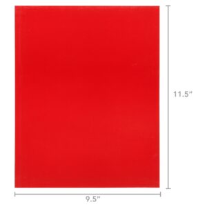 Better Office Products - Pocket folder - 2 compartments - for Letter A Size (8.5 in x 11 in) - capacity: 100 sheets - black, red, blue, purple, orange, green, yellow (pack of 25) - Image 15