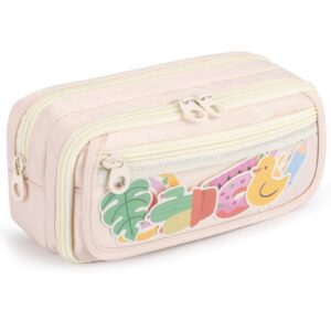 Large Capacity Pencil Case with Compartments, School Pencil Bags with Zipper, Big Storage Pen Bag for Teen Girl Boy Men Women, Adult Stationery Pen Bag for School College and Office - Image 13