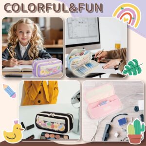 Large Capacity Pencil Case with Compartments, School Pencil Bags with Zipper, Big Storage Pen Bag for Teen Girl Boy Men Women, Adult Stationery Pen Bag for School College and Office - Image 15