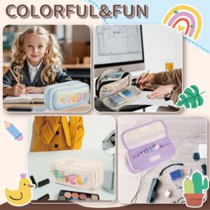 Large Capacity Pencil Case with Compartments, School Pencil Bags with Zipper, Big Storage Pen Bag for Teen Girl Boy Men Women, Adult Stationery Pen Bag for School College and Office - Image 23