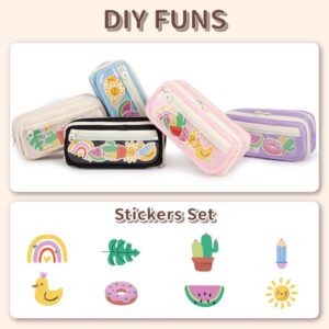 Large Capacity Pencil Case with Compartments, School Pencil Bags with Zipper, Big Storage Pen Bag for Teen Girl Boy Men Women, Adult Stationery Pen Bag for School College and Office - Image 27