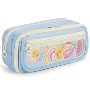 Large Capacity Pencil Case with Compartments, School Pencil Bags with Zipper, Big Storage Pen Bag for Teen Girl Boy Men Women, Adult Stationery Pen Bag for School College and Office - Image 29