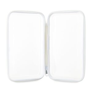 Pen+Gear Clear Zipper Case, White Pencil - Image 4