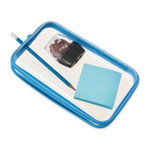 Pen+Gear Clear Zipper Case, White Pencil - Image 17
