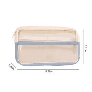 PALIFEUR Pencil Case Large Capacity Pencil Pouch, Multi-layer Aesthetic Pen Bag, Sturdy Multifunctional Pencil Bag, Pencil Box, Black - Image 13