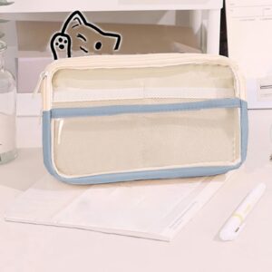 PALIFEUR Pencil Case Large Capacity Pencil Pouch, Multi-layer Aesthetic Pen Bag, Sturdy Multifunctional Pencil Bag, Pencil Box, Black - Image 15