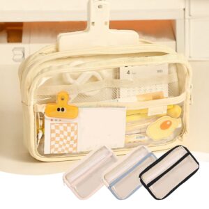 PALIFEUR Pencil Case Large Capacity Pencil Pouch, Multi-layer Aesthetic Pen Bag, Sturdy Multifunctional Pencil Bag, Pencil Box, Black - Image 18