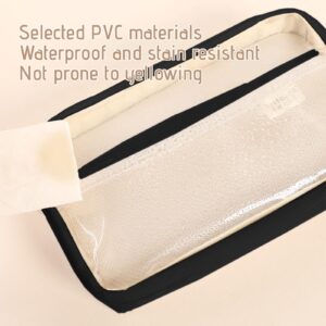 PALIFEUR Pencil Case Large Capacity Pencil Pouch, Multi-layer Aesthetic Pen Bag, Sturdy Multifunctional Pencil Bag, Pencil Box, Black - Image 31