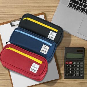 PALIFEUR Pencil Case Large Capacity Pencil Pouch, Multi-layer Aesthetic Pen Bag, Sturdy Multifunctional Pencil Bag, Pencil Box, Black - Image 35