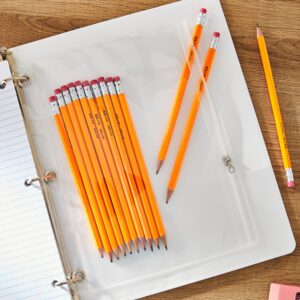 Pen+Gear OPP Clear Binder Pouch, Pencil Case for Elementary School - Image 3