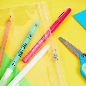 Pen+Gear OPP Clear Binder Pouch, Pencil Case for Elementary School - Image 5