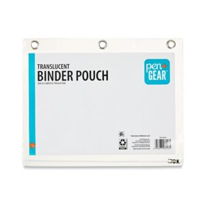 Pen+Gear OPP Clear Binder Pouch, Pencil Case for Elementary School - Image 7