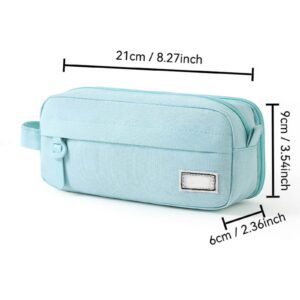 PALIFEUR Pencil Case Large Capacity Pencil Pouch, Multi-layer Aesthetic Pen Bag, Sturdy Multifunctional Pencil Bag, Pencil Box, Black - Image 56