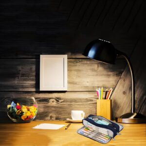 PALIFEUR Pencil Case Large Capacity Pencil Pouch, Multi-layer Aesthetic Pen Bag, Sturdy Multifunctional Pencil Bag, Pencil Box, Black - Image 71