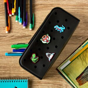 Pen+Gear Silicone Pencil Pouch for Student, Blue - Image 8