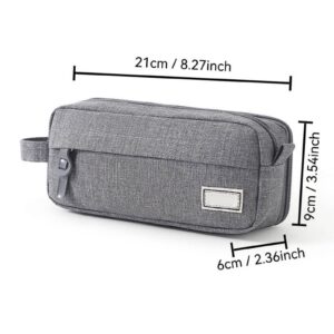 PALIFEUR Pencil Case Large Capacity Pencil Pouch, Multi-layer Aesthetic Pen Bag, Sturdy Multifunctional Pencil Bag, Pencil Box, Black - Image 76