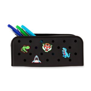 Pen+Gear Silicone Pencil Pouch for Student, Blue - Image 11