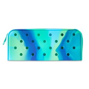 Pen+Gear Silicone Pencil Pouch for Student, Blue - Image 14