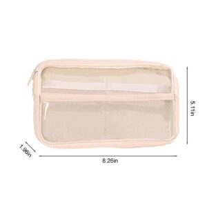 PALIFEUR Pencil Case Large Capacity Pencil Pouch, Multi-layer Aesthetic Pen Bag, Sturdy Multifunctional Pencil Bag, Pencil Box, Black - Image 95