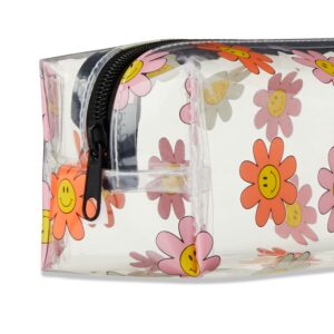 Pen + Gear Daisy Smiley Translucent Pencil Case – Great for All Educations Levels - Image 5