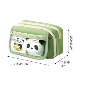 PALIFEUR Pencil Case Large Capacity Pencil Pouch, Multi-layer Aesthetic Pen Bag, Sturdy Multifunctional Pencil Bag, Pencil Box, Black - Image 101