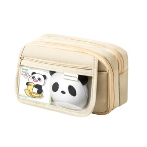 PALIFEUR Pencil Case Large Capacity Pencil Pouch, Multi-layer Aesthetic Pen Bag, Sturdy Multifunctional Pencil Bag, Pencil Box, Black - Image 106