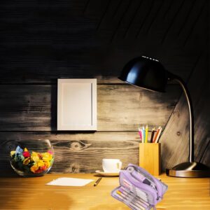 PALIFEUR Pencil Case Large Capacity Pencil Pouch, Multi-layer Aesthetic Pen Bag, Sturdy Multifunctional Pencil Bag, Pencil Box, Black - Image 113