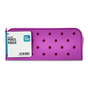 Pen+Gear Silicone Pencil Pouch for Student, Blue - Image 25