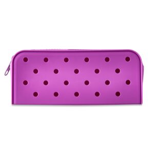 Pen+Gear Silicone Pencil Pouch for Student, Blue - Image 26