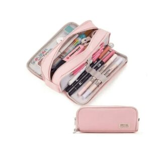 PALIFEUR Pencil Case Large Capacity Pencil Pouch, Multi-layer Aesthetic Pen Bag, Sturdy Multifunctional Pencil Bag, Pencil Box, Black - Image 125