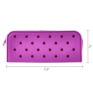 Pen+Gear Silicone Pencil Pouch for Student, Blue - Image 30