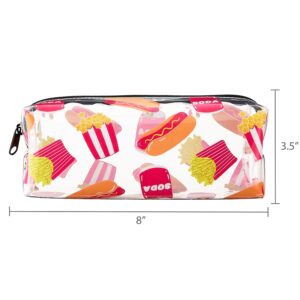 Pen + Gear Daisy Smiley Translucent Pencil Case – Great for All Educations Levels - Image 18