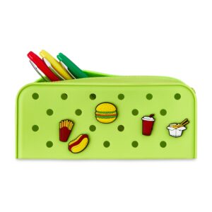 Pen+Gear Silicone Pencil Pouch for Student, Blue - Image 35