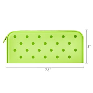 Pen+Gear Silicone Pencil Pouch for Student, Blue - Image 36